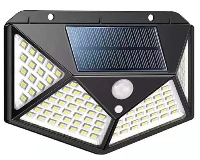 Luminária solar com sensor de presença